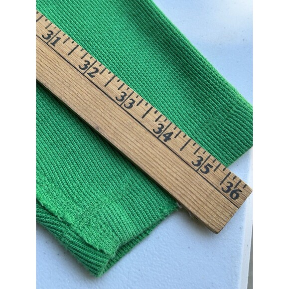 Hartford Whalers Lace-Up Jersey Sweater Green Large Retro Sport Reebok Throwback - Picture 7 of 8